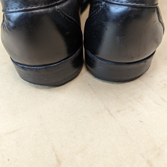 Allen Edmonds "Alton" Double Kiltie Black Leather Loafers. Men's Size 9.5C. Nice - Picture 9 of 11